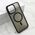 Maska / futrola SILKY MAGSAFE za iPhone 15 Pro Max (6.7) crna (MS).