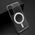 Maska / futrola STANDARD MagSafe za Samsung Galaxy S22 5G providna (bela) (MS).