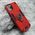 Maska / futrola Square Ring za iPhone 15 Plus crvena (MS).