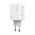 Kuciste punjaca MOXOM MX-HC66 PD+USB 20W belo (MS).