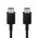 Samsung USB data kabl Type C na Type C 1.8m 5A EP-DX510-JBE crni original (MS).