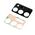 Staklo kamere za Samsung N985 Samsung N980 Galaxy Note 20 Ultra crni (MS).