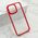Maska / futrola ELEGANT EDGE za iPhone 15 Pro Max (6.7) crvena (MS).
