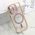 Maska / futrola DIAMOND MagSafe za iPhone 15 Pro (6.1) roze (MS).