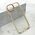 Maska / futrola ELEGANT EDGE za iPhone 14 (6.1) bela (MS).