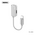 Adapter REMAX za punjenje iPhone RL-LA02i beli.
