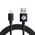 Data kabl Teracell Plus 2.4A za iPhone lightning crni 2m.