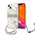 Maska / futrola Guess Marble Strap za iPhone 13 siva (GUHCP13MKMABGR).
