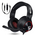 Slusalice Gaming Nubwo N11D 3.5mm crno crvene.