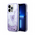 Maska / futrola Guess Hc Liquid Glitter Triangle Translucent za iPhone 14 Pro ljubicasta(GUHCP14LLFCTPU).