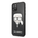 Maska / futrola Karl Lagerfeld Double Layers Glitter za iPhone 11 Pro Max 6.5 crna ( KLHCN65DLHBK).