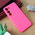 Silikonska maska / futrola Teracell Giulietta za Samsung S911B Galaxy S23 mat pink.