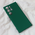 Maska / futrola Teracell Soft Velvet za Samsung S928B Galaxy S24 Ultra tamno zelena.