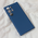 Maska / futrola Teracell Soft Velvet za Samsung S928B Galaxy S24 Ultra tamno plava.