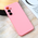Silikonska maska / futrola Teracell Giulietta za Samsung A356B Galaxy A35 5G mat roze.