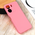 Silikonska maska / futrola Teracell Giulietta za Xiaomi Redmi 13C mat roze.
