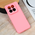 Silikonska maska / futrola Teracell Giulietta za Xiaomi 14 Pro mat roze.