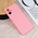 Silikonska maska / futrola Teracell Giulietta za Samsung A065F Galaxy A06 mat roze.