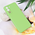 Maska / futrola Teracell Soft Velvet za Samsung G990 Galaxy S21 FE zelena.