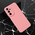 Silikonska maska / futrola Teracell Giulietta za Samsung A165F Galaxy A16 mat tamno roze.