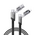 Data kabl REMAX RC-C189 PD 65W, QC 3.0 USB Lightning 27W, 2u1 crni 1m.