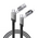 Data kabl REMAX RC-C189 65W Zinc Alloy Braided 4-in-1 Fast Charging, 1m.