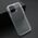 Maska / futrola COLOR frame za iPhone 12 srebrna (providna) (MS).