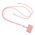 Univerzalni drzac telefona Crossbody roze.