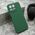 Maska / futrola VELVET TOUCH za Honor X7c/Honor 200 Smart tamno zelena (MS).