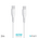 Data kabl Pluginn PI-PD 60W Type C na Type C beli 2m.