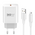 Kucni punjac KONFULON C87c, 30W, sa Type C na iPhone lightning kablom beli.
