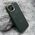 Maska / futrola CARBON MagSafe za iPhone 14 (6.1) zelena (small camera) (MS).