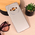 Maska / futrola Sparkle Dust za Xiaomi Redmi A3 srebrna.