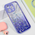Maska / futrola Frame Glitter za iPhone 15 Pro Max 6.7 ljubicasta.