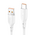 Data kabl KONFULON DC65, 3A, USB na Type C beli 1m.