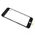 Staklo touchscreen-a za Iphone 8 Plus sa frejmom + oca crni (MS).