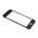 Staklo touchscreen-a za Iphone 5S sa frejmom + OCA sticker crni (MS).