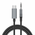 Adapter LDNIO LSY81c Type C na 3.5mm muski crni 1m.