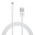 Data kabl L 3G QC, USB na Type C beli 1m.