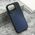 Maska / futrola COLOR METAL MagSafe za iPhone 15 Pro (6.1) crna (MS).