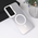 Maska / futrola Magsafe providna za Samsung S936 Galaxy S25 Plus 5G srebrna.