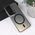 Maska / futrola Magsafe providna za Samsung S931 Galaxy S25 5G crna.