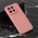 Silikonska maska / futrola Teracell Giulietta za Huawei Honor X8c mat tamno roze.