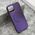 Maska / futrola COLOR METAL MagSafe za iPhone 12/12 Pro (6.1) ljubicasta (MS).