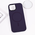 Maska / futrola Magsafe Pure Plus za iPhone 14 tamno ljubicasta.
