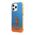 Maska / futrola Polo Gradient Case With Dyed - Bumper & Horse Logo za Iphone 14 Pro plavo-narandzasta original (USHCP14LELOB) (MS).