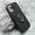 Maska / futrola Square Ring za iPhone 15 crna (MS).