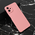 Silikonska maska / futrola Teracell Giulietta za Samsung A065F Galaxy A06 mat tamno roze.