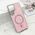 Futrole GLAM GLOW MagSafe za Samsung S938 Galaxy S25 Ultra 5G roze (MS).
