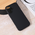 Silikonska maska / futrola Teracell Giulietta za iPhone 16 6.1 mat crna.